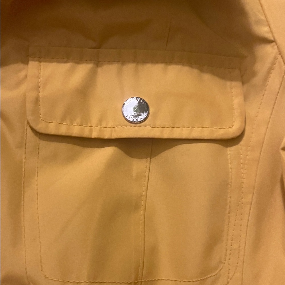 Esprit vintage  Bright Yellow Utility Jacket. Full rain jacket. - Picture 4 of 8